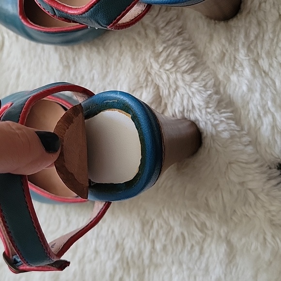 Miz Mooz Nantes Blue Pumps - Picture 7 of 8